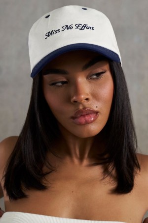 Oh Polly Elevate Baseball Cap Accessories White | OIRV-39412