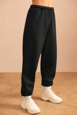 Oh Polly Pacific Petite Relaxed Fit Joggers Pants Black | GMKI-07863