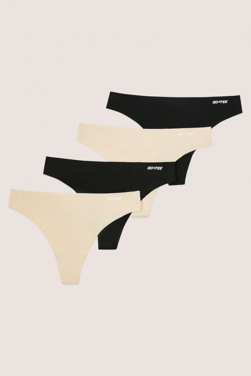 Oh Polly Basis Seamless High Rise Thong (Bundle) Accessories Multipack | BXYW-46025