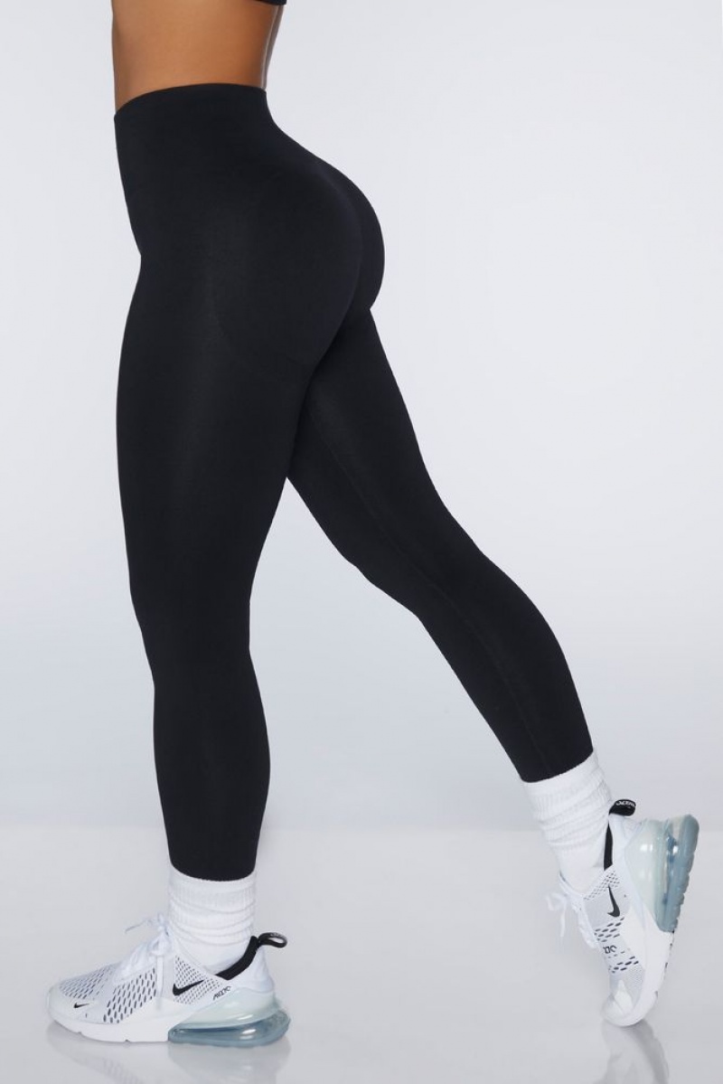 Oh Polly Energetic Leggings Gym Leggings Black | VLET-19546