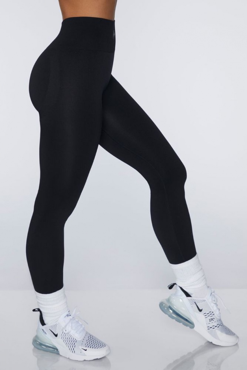 Oh Polly Energetic Leggings Gym Leggings Black | VLET-19546