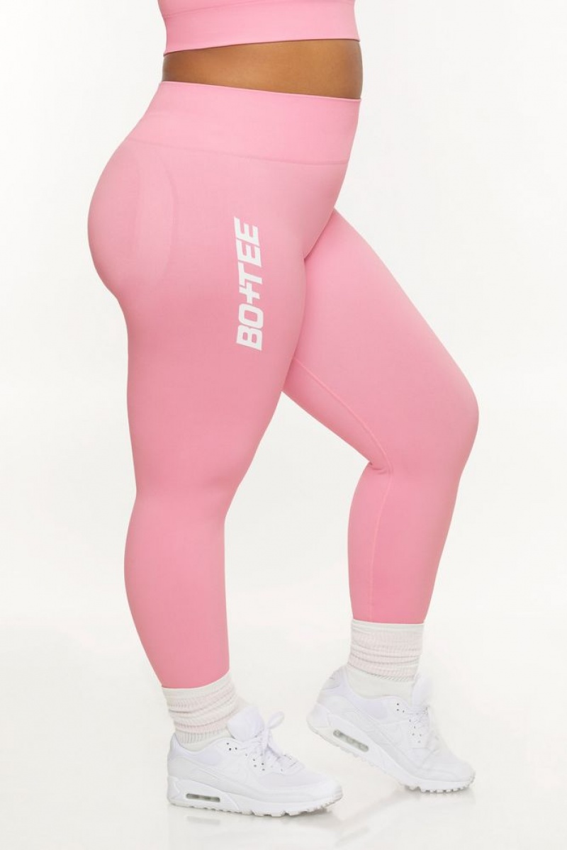 Oh Polly Energy Full Length Seamless Leggings Leggings Pink | XKFA-10759