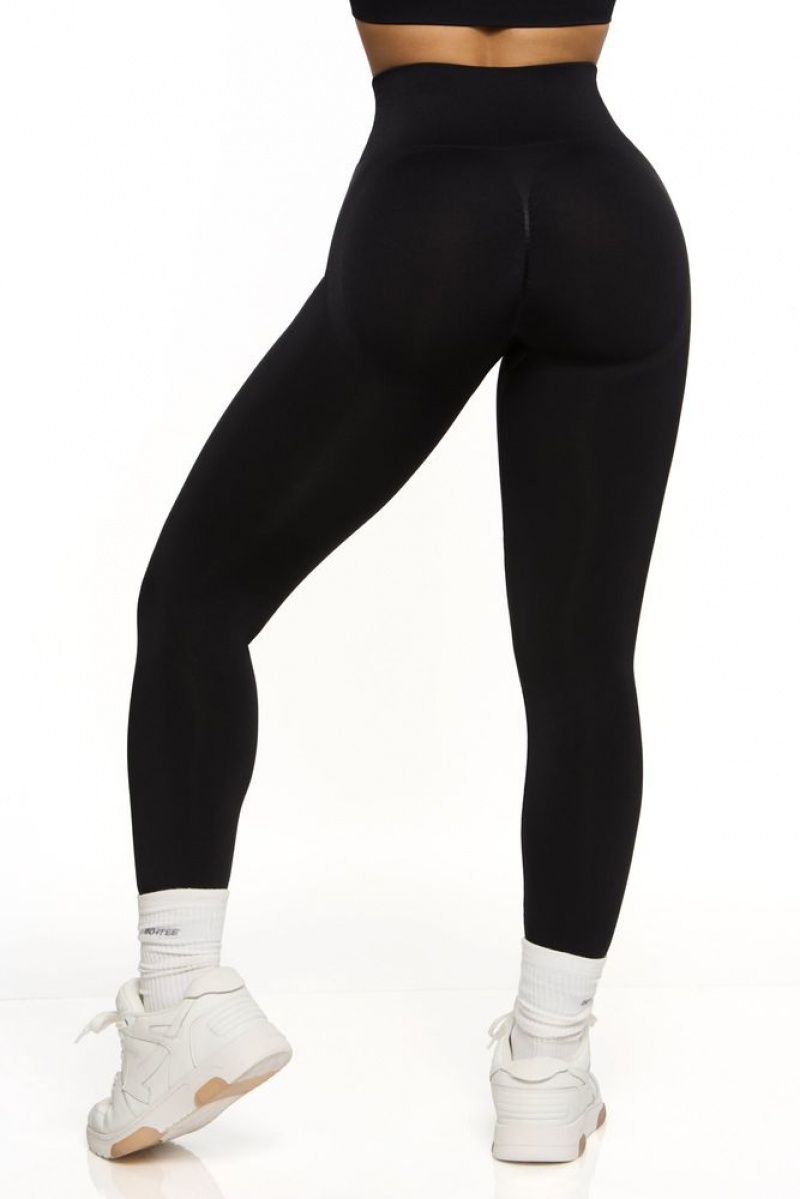 Oh Polly Motivation Petite High Waist Seamless Leggings Leggings Black | RBVM-54708